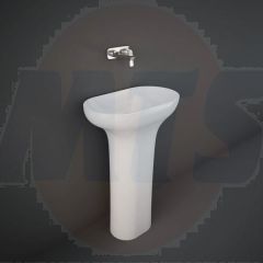 RAK Des Freestanding Wash Batin 1Th DESFS6001AWHA Bathroomsuites