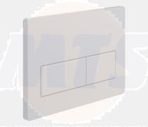 DIAC0304 Rectangle Push Button Flushplate - White Moods