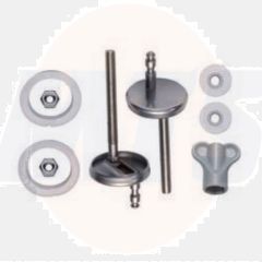 Diaqua Perth LED 31176294 set of hinges Soft Close Toilet Seat Hinges