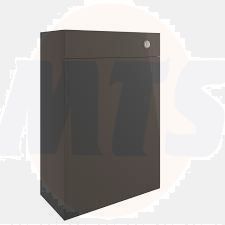 Valesso 600mm Slim WC Unit - Pearl Grey Gloss DIFT1552