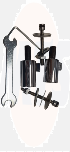 HINGES FOR DISEGNO TOILET SEAT CERAMICA 010-CR