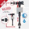 Doblo Dual Entry Telescopic Plastic Tailpiece INLET VALVE – 1/2 inch