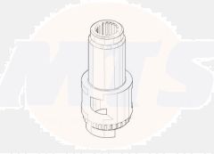 Dornbracht - 09290602590 - Spindel Wege for concealed three-way diverter