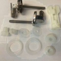 Duravit Duraplus Soft-Close Toilet Seat Hinge Set 0061681000