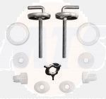 Duravit Duraplus Toilet Seat Hinge Set 0064991000