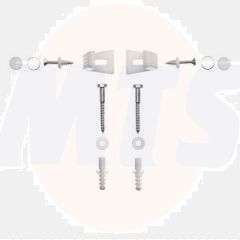 Duravit Duravit 0067051000 Fixing set for urinals DuraStyle, caps white and chrome