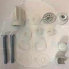 Duravit Duravit D-Code Soft-Close Toilet Seat Hinge Set 0061410000