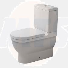 Duravit Starck 3 Soft Closing Toilet Seat and Cover with Fittings Hinges and Fixings  0063890000