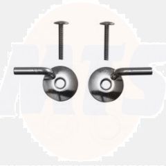 DURAVIT STARCK - PAIR OF HINGES FOR TOILET SEAT STANDARD CLOSE 0061121000
4021534244834