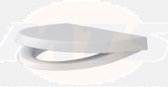 CERSANIT PARVA TOILET SEAT AND COVER  STANDARD CLOSE ANTIBACTERIA K98-0121