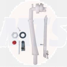 Wirquin.Silenta.BE.ball.valve.8½".cranked.pedestal,.7¼".lever.arm