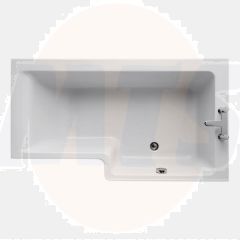 Ideal Standard  Concept 150 x 70cm Square Shower Bath, right hand - no tapholes  E049401
