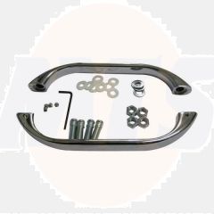 ideal standard Chrome Bath Grips SOLD AS PAIR E0924AA