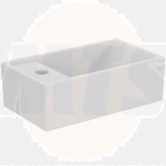 Ideal Standard  Ideal Standard i.life S 37cm guest basin, 1  taphole left hand, no overflow  E211301