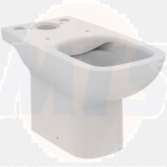 Ideal Standard  Ideal Standard i.life A close coupled wc bowl with horizontal outlet and rimls+ technology  E247501