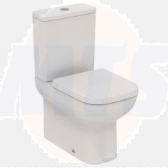 Ideal Standard  Ideal Standard i.life A close coupled back to wall wc bowl with horizontal outlet and rimls+ technology   E251001
