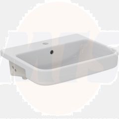 Ideal Standard  Ideal Standard i.life B 55cm semi-countertop washbasin, 1 taphole   E260401