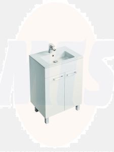 Ideal Standard  Tempo 600mm vanity unit with 2 doors and legs - Gloss White  E3239WG