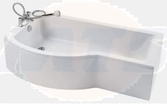 Ideal Standard  Concept 170 x 90cm shower bath - no tapholes - right hand  E731501