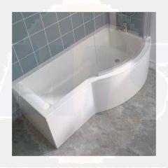 Ideal Standard  Concept shower bath curved screen - clear glass  E7407AA