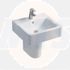 Ideal Standard  Concept Cube 50cm pedestal or furniture basin - one taphole  E788101