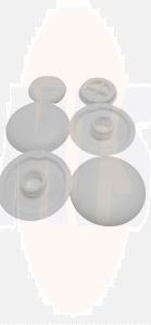 Jacob Delafon ETA152-00 Toilet Seat Buffers For - 8322K/E4267/E70021