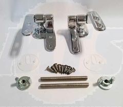 EV147AA Plaza Seat and Cover Hinge Set  New Style