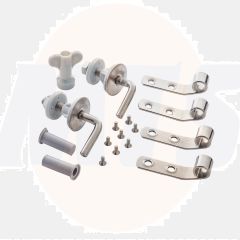 Ideal Standard Toilet Seat Spares Studio Seat Hinges Chrome EV152AA Ideal Standard Toilet Seat Hinges