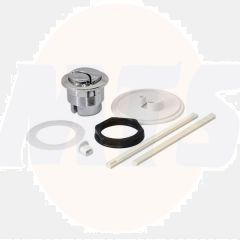 Fastpart Ideal Standard Armitage Shank Dual Flush Push Button with a Large White round Plate S4496AA