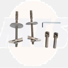 SEAT HINGES TESI T6630 CHROME