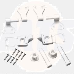 Everbilt Toilet Seat Hinges in White