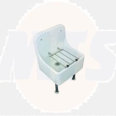 Twy FC1044WH High Back Cleaners Sink