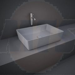 RAK Feeling 50Cm Rectangular Counter Top Wash Bsn FEECT5000503A Bathroomsuites