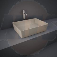 RAK Feeling 50Cm Rectangular Counter Top Wash Bsn FEECT5000514A Bathroomsuites