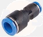 Festo QS Pneumatic Straight Tube-to-Tube Adapter, Push In 10 mm Part No.QS-10-6