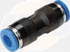 Festo QSM Pneumatic Straight Tube-to-Tube Adapter, Push In 4mm
Part no.	153031
Pneumatic connection, port 1	for tubing, 4mm outside diameter
Pneumatic connection, port 2	For tubing outside diameter 4 mm
Temperature dependent operating pressure	-0.95 .