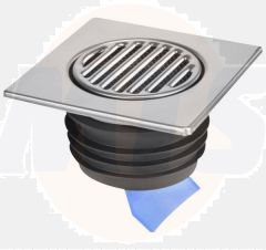 McAlpine FGT150-SV-110 SS 150mm Tile c/w NRV Valve