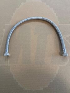 Fill Valve 42cm braided Cistern fill valve Hose with 1 1/2 inch connection both ends 663524