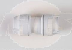 PolyFit straight 15mm coupler FIT015