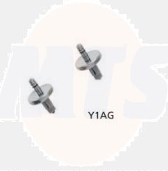 Hatria Seat Fixing system for the Hatria Le Fiabe wc Toilet Y1AG 