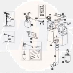 Fluidmaster Schwab Concealed Cistern Spares 187.1200