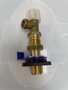 Fluidmaster concealed cistern angled stop valve 747flxx