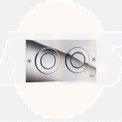Oli FLUSH PLATE MINI TREND DRIVE TIRE WITH 2 BUTTONS STAINLESS