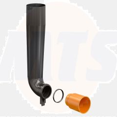 Flush bend for concealed cistern frame  K99-0410