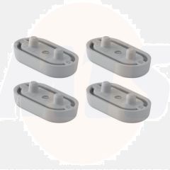 FLUSH TWICO FOR BOX GEBERIT DOUBLE BUTTON ROUND 241.290.001 NEW