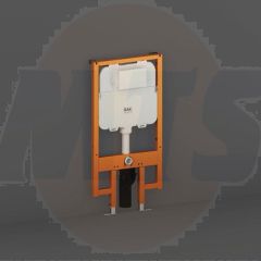 RAK Ecofix 8Cm Slimline Conc Cistern And Frame FS04RAK8C Bathroomsuites