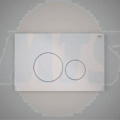 RAK Ecofix Matt Cp Fp With Round Push Plates FSRAKPPL005 Bathroomsuites