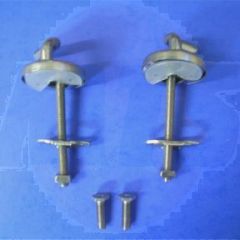 Galassia Arke Seat Hinges Chrome - 04020100, 2002021