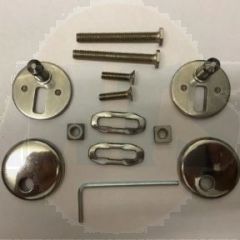 Galassia SA02 Seat Hinges Chrome - CC/11