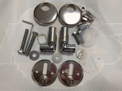 Galassia Jota Close-Coupled Toilet - 9821 Soft Close Toilet Seat Hinges